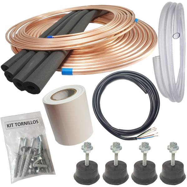 Kit completo sin mensulas, caños de 3/8 y 5/8