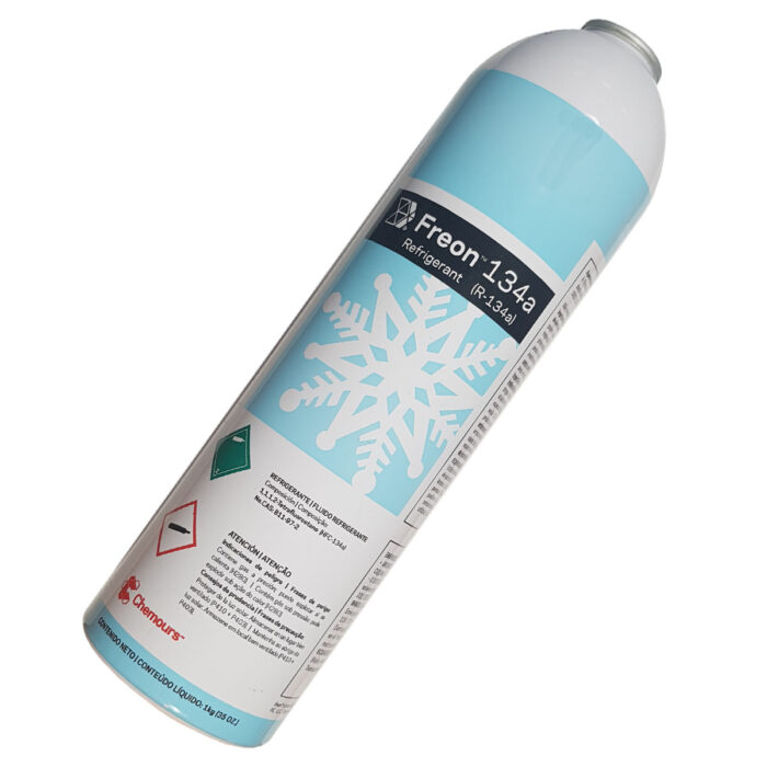Refrigerante R134a - Chemours - lata 1 kg - Super Instalador
