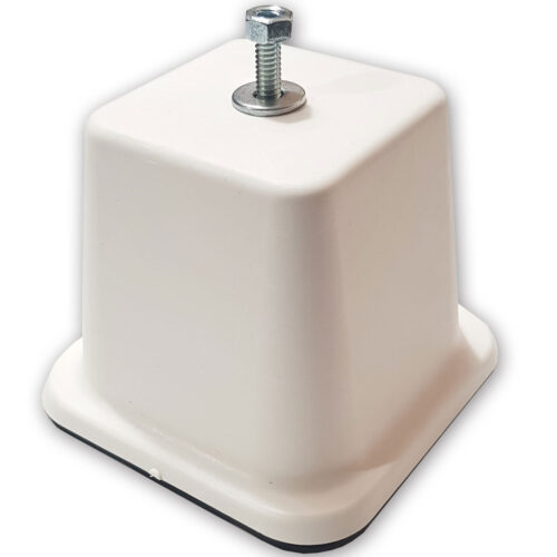 Tacos de PVC para apoyo unidad exterior split antivibratorios